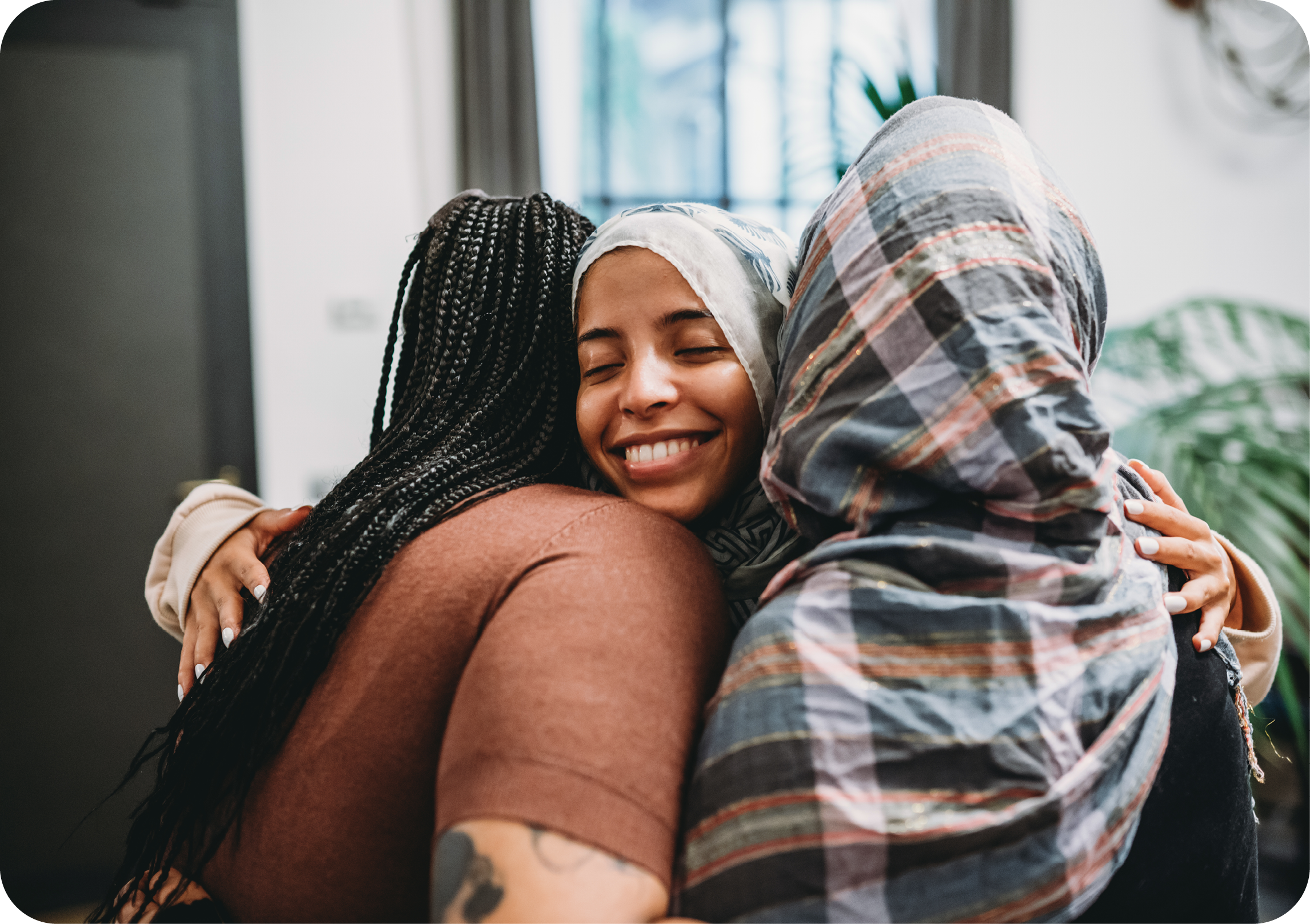Smiling Hug