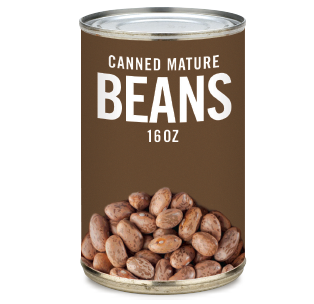 Canned Mature Beans